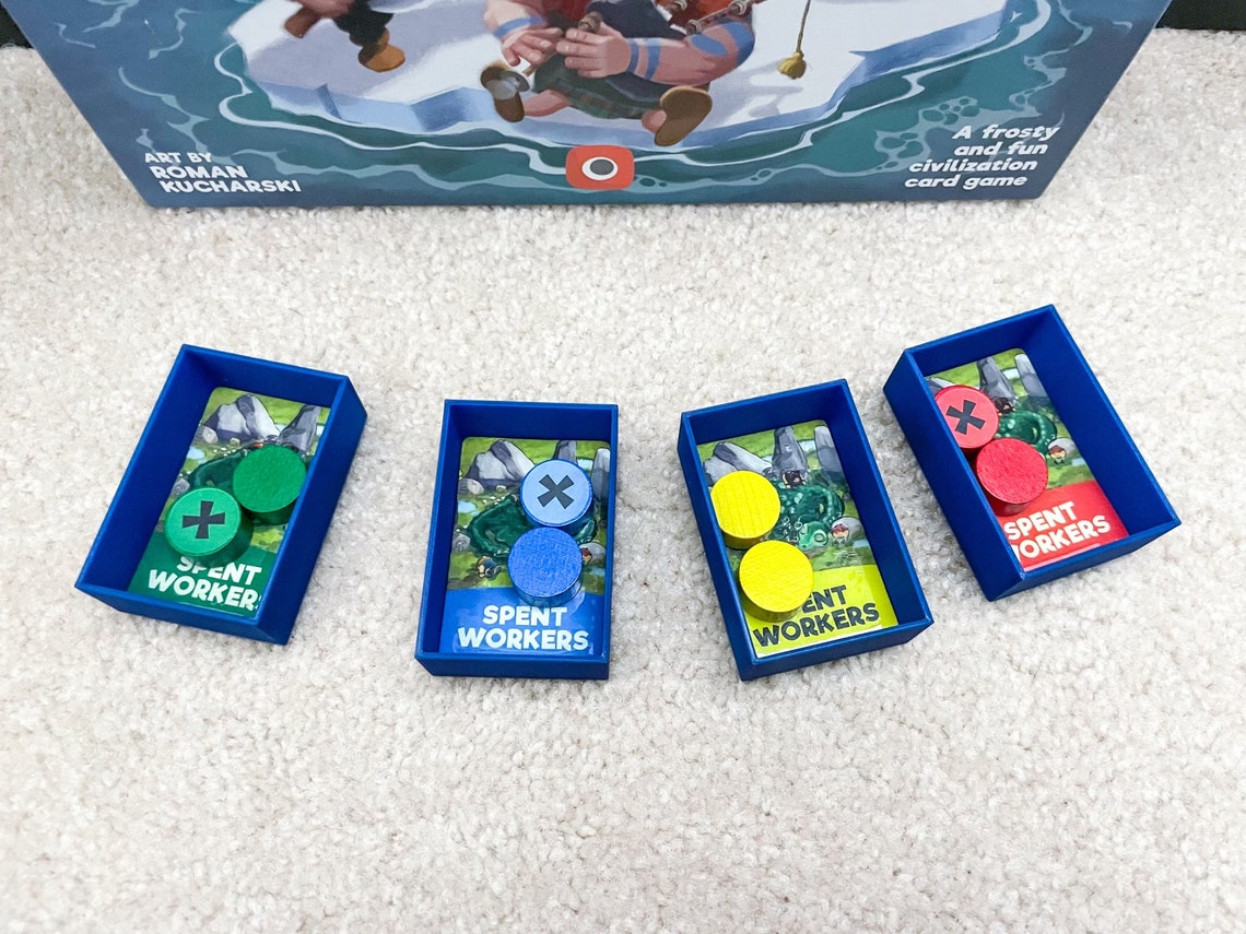 Imperial Settlers: Empires of the North 3D Printed Storage Insert - Fits ALL Expansions! - Image 5