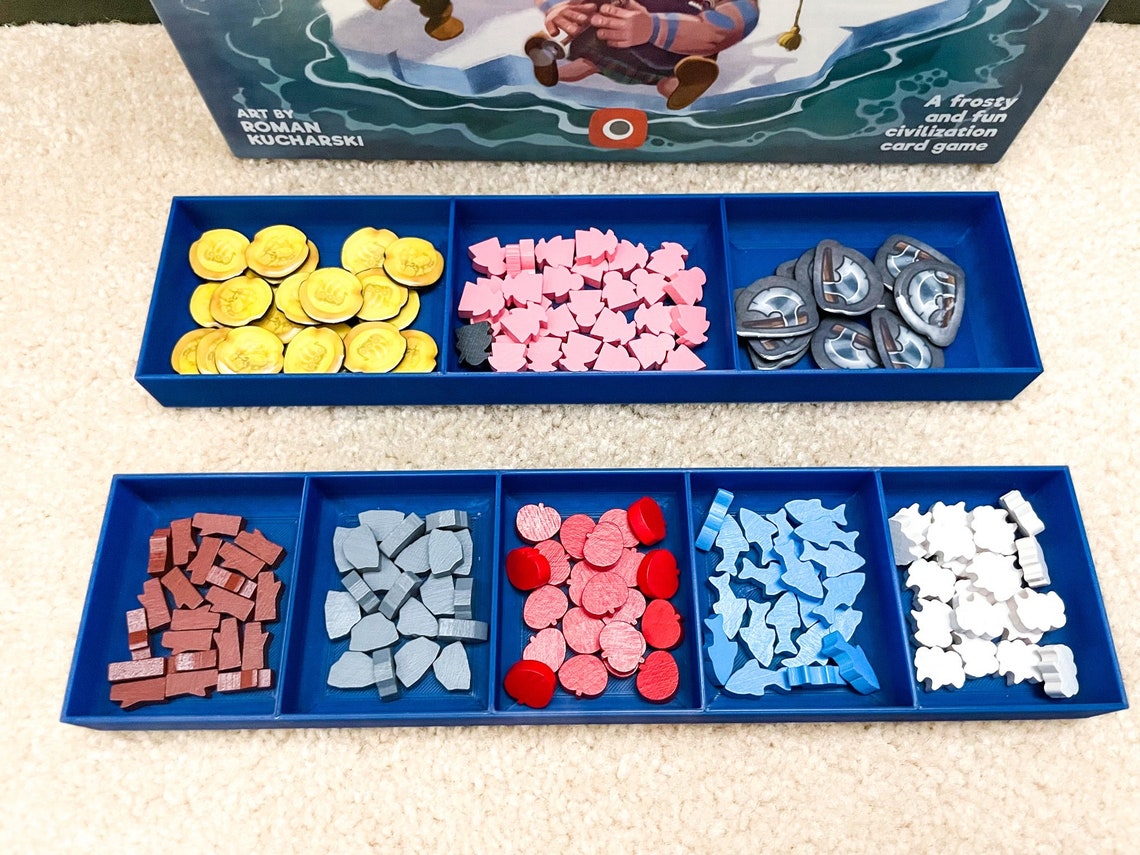 Imperial Settlers: Empires of the North 3D Printed Storage Insert - Fits ALL Expansions! - Image 6