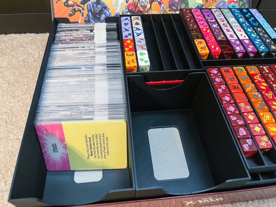 Marvel Dice Masters Campaign Box Storage - Holds Sleeved Cards & Plenty of Dice! - Image 2