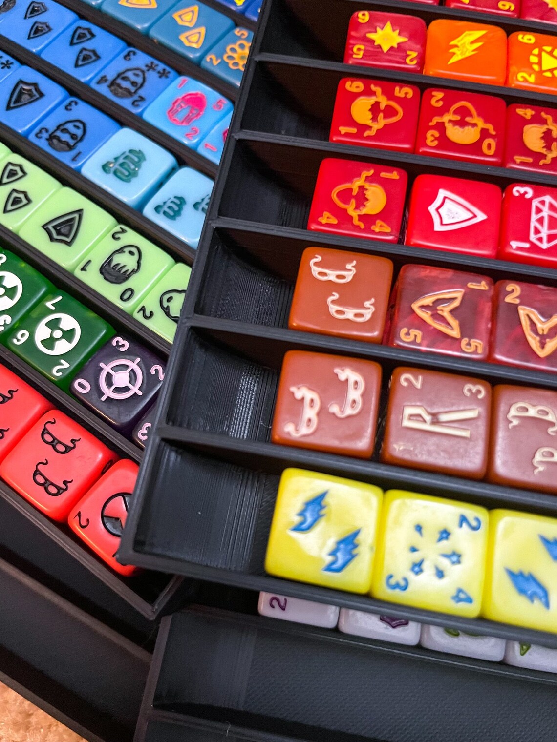 Marvel Dice Masters Campaign Box Storage - Holds Sleeved Cards & Plenty of Dice! - Image 5