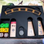 Woodcraft Board Game 3D Printed Storage Insert - Holds Sleeved Cards!