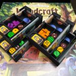 Woodcraft Board Game 3D Printed Storage Insert - Holds Sleeved Cards!
