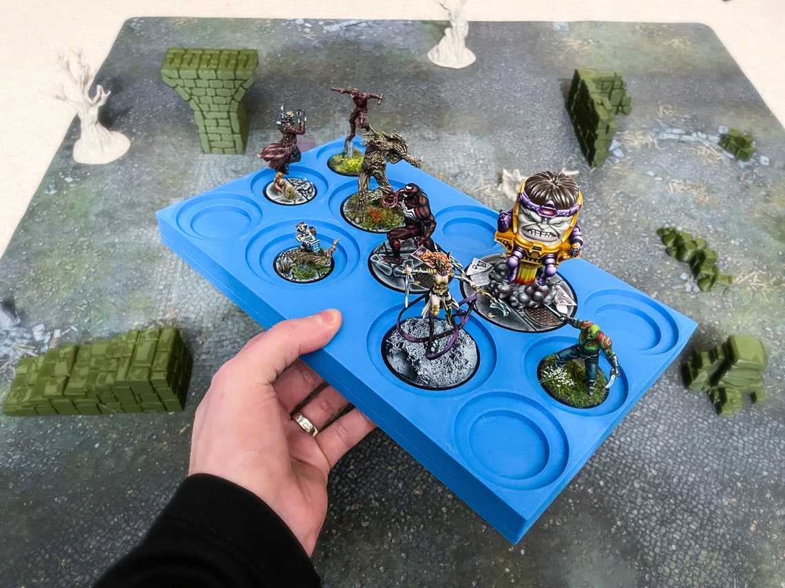 Marvel Crisis Protocol Tournament Tray & Stick Tray Bundle - Army Tray, Transport Tray, Compatible with MCP - Image 7