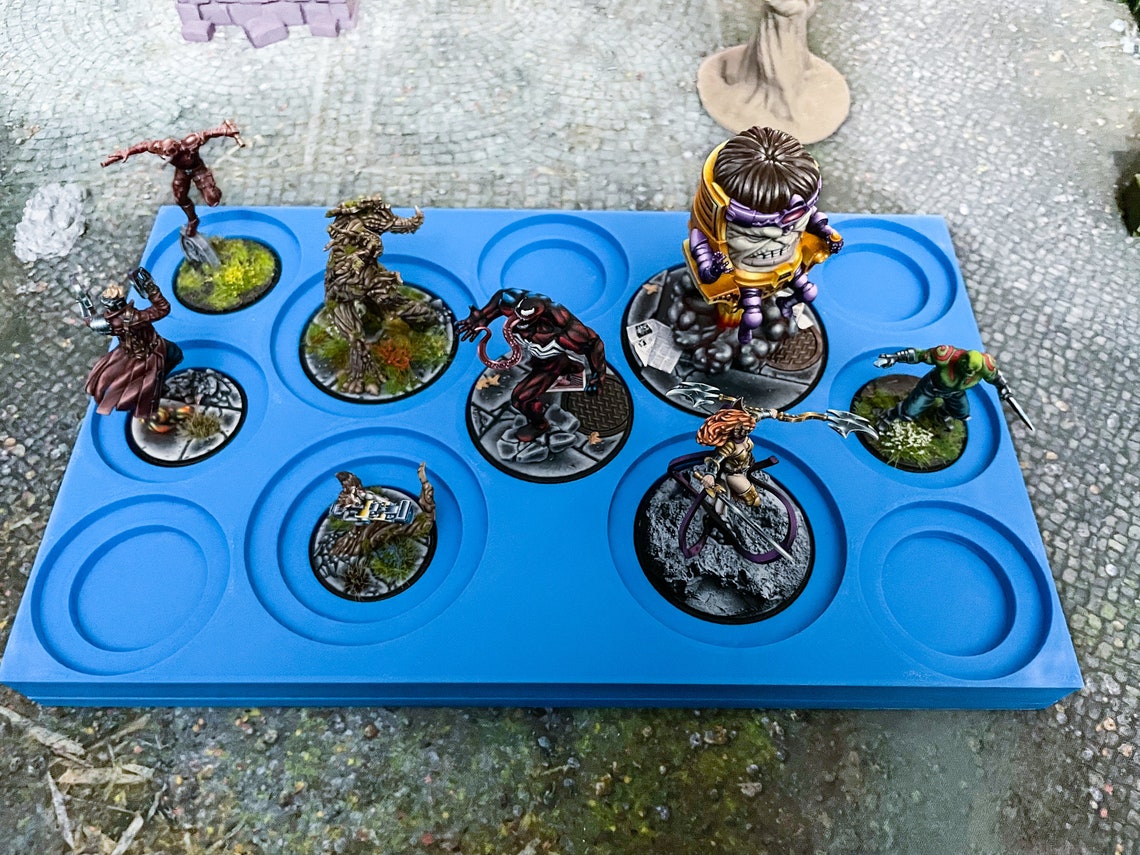 Marvel Crisis Protocol Tournament Tray & Stick Tray Bundle - Army Tray, Transport Tray, Compatible with MCP