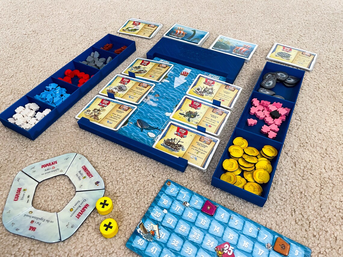 Imperial Settlers: Empires of the North 3D Printed Storage Insert - Fits ALL Expansions! - Image 2