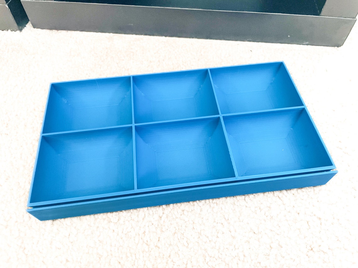 4-PACK Board Game Token Tray and Card Holder, Token Holder, Token Organizer, Bits Trays, Resource Trays, 3D Printed - Image 4