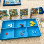 4-PACK Board Game Token Tray and Card Holder, Token Holder, Token Organizer, Bits Trays, Resource Trays, 3D Printed
