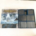 Lord of the Rings: The Card Game Revised Edition - EXPANSION Box Storage Insert for Sleeved Cards