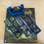 Lord of the Rings: The Card Game Revised Edition - Core Box Storage Insert for Sleeved Cards