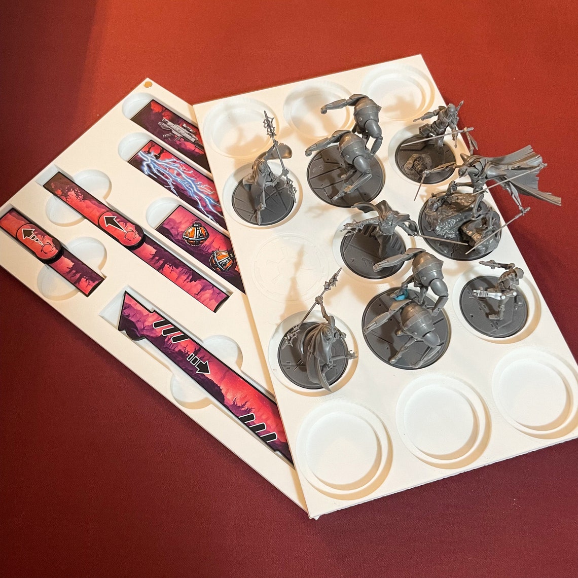 Star Wars Shatterpoint Compatible Tournament Tray & Stick Tray Bundle - Army Tray, Transport Tray - Image 4