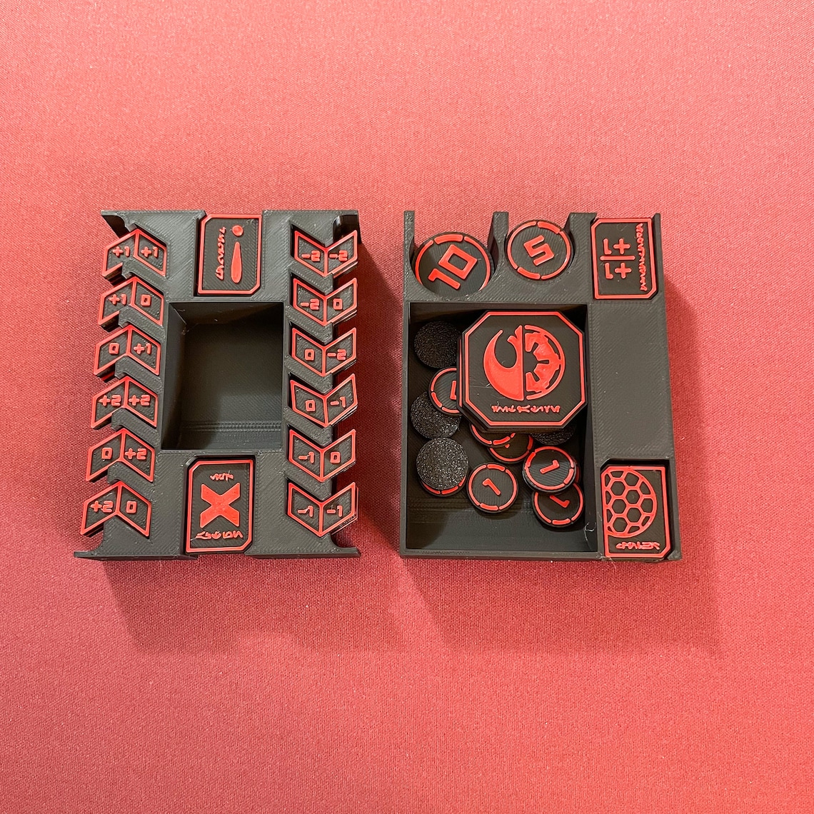Star Wars Unlimited Compatible Deck Box, TCG Deck Box for Sleeved Cards & Tokens - Image 3