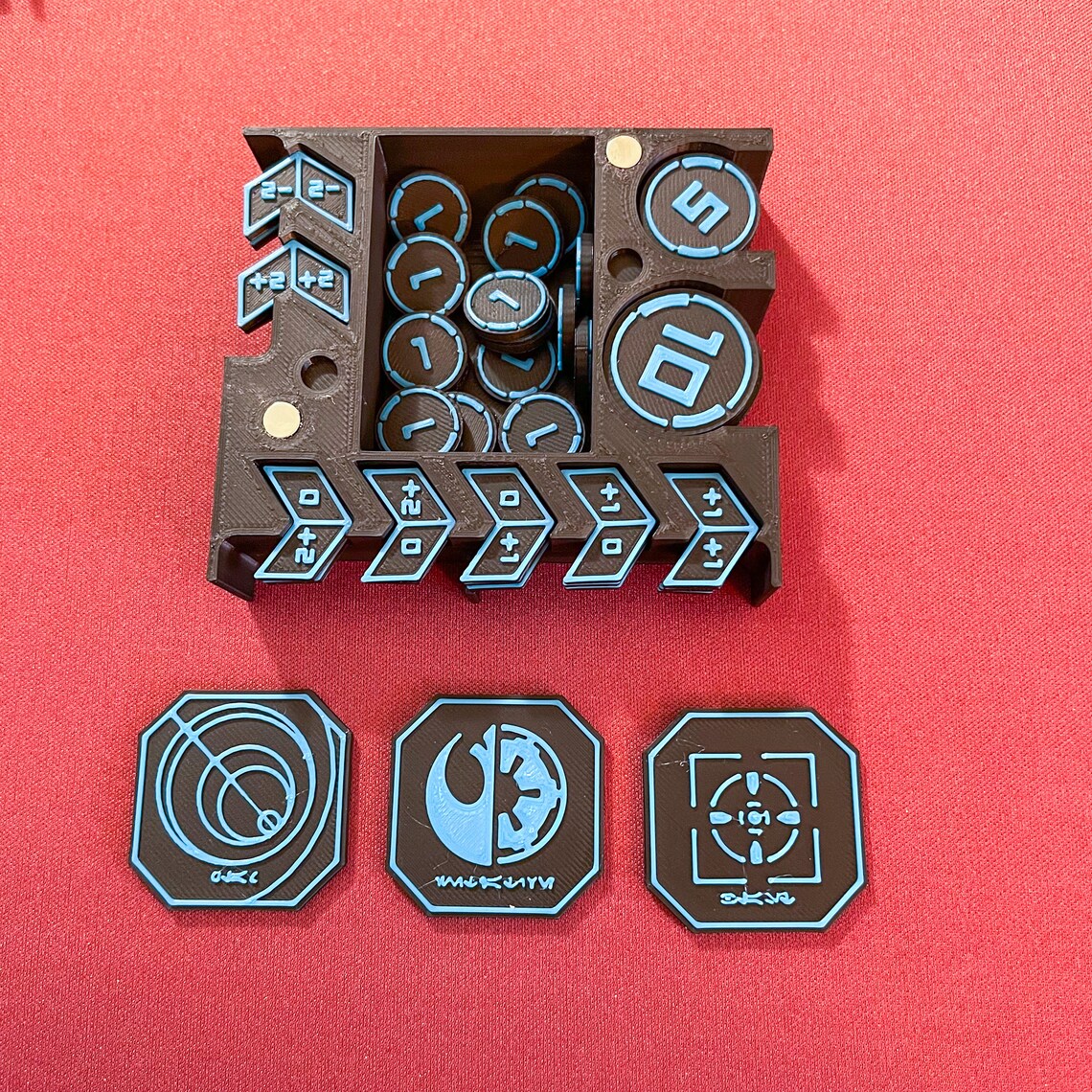 Gamegenic Token Holder Compatible with Star Wars Unlimited, Token Box & Organizer - Image 7