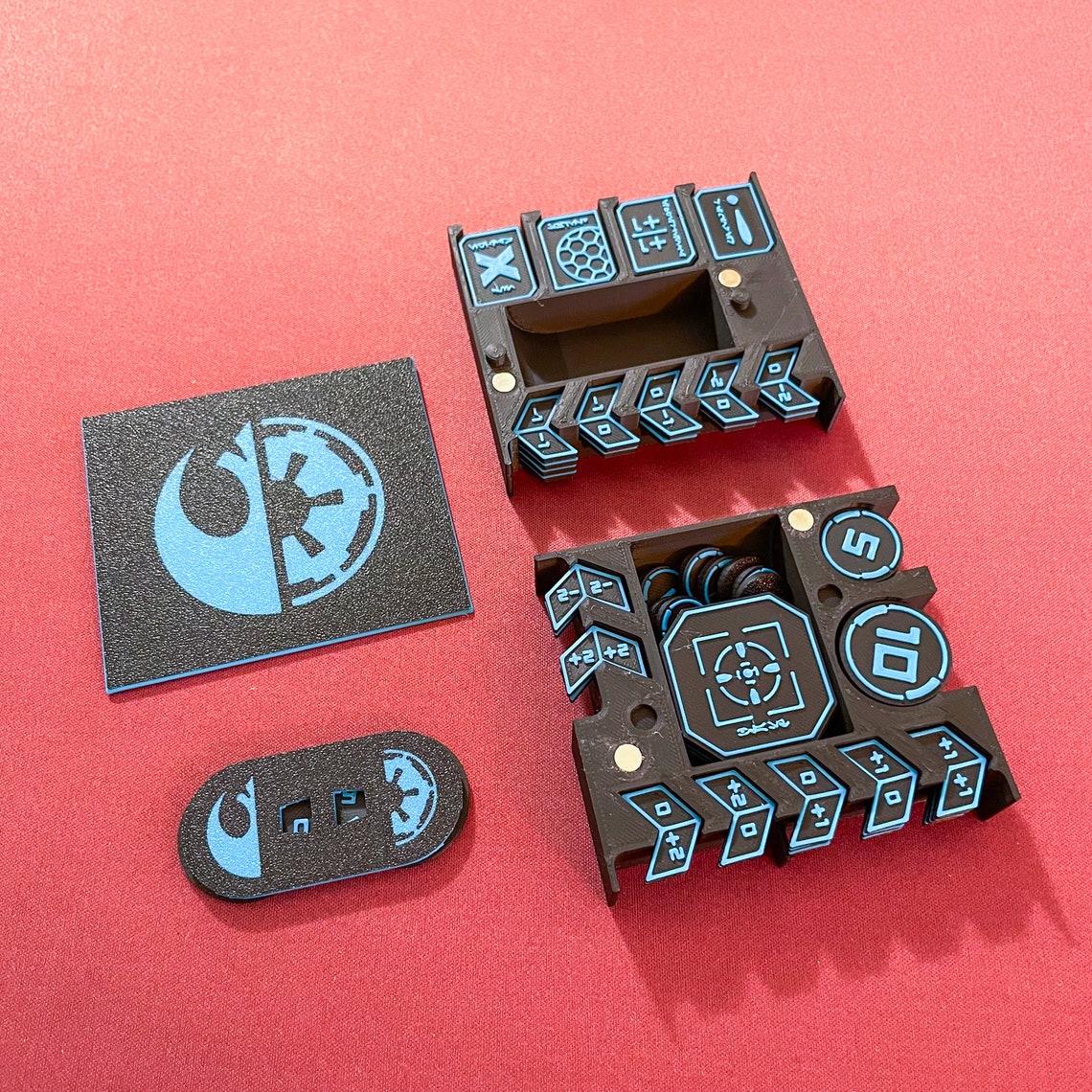 Gamegenic Token Holder Compatible with Star Wars Unlimited, Token Box & Organizer - Image 2