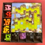 Cubitos 3D Printed Insert with Fowl Play Expansion, Fits Sleeved Cards