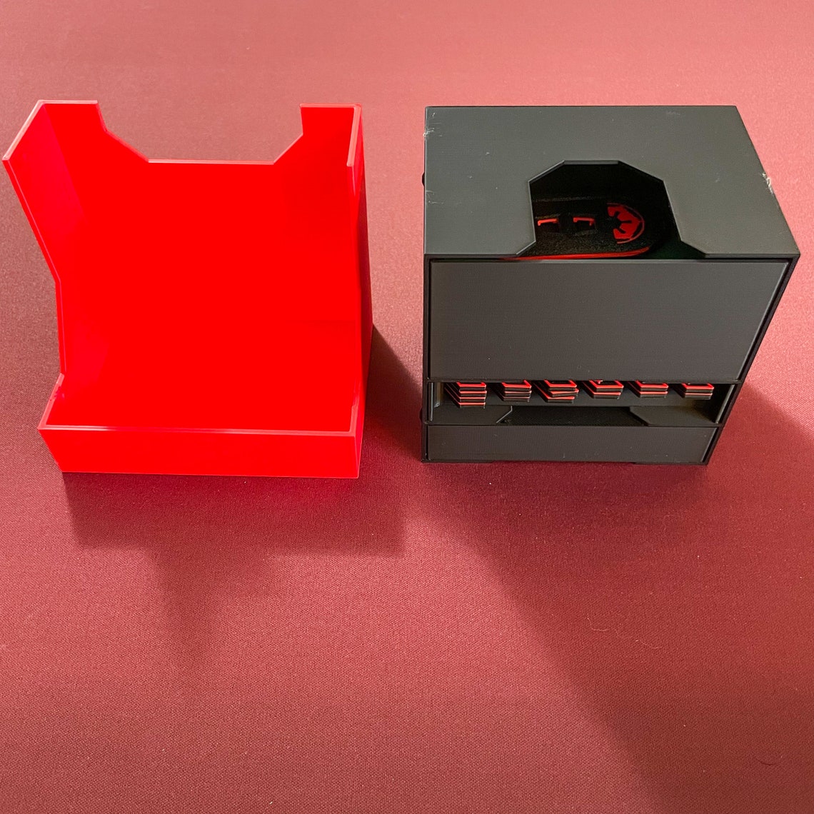 Star Wars Unlimited Compatible Deck Box, TCG Deck Box for Sleeved Cards & Tokens - Image 7
