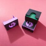 Premium Star Wars Unlimited Compatible Deck Box, TCG Deck Box for Sleeved Cards & Token Storage