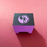 Premium Star Wars Unlimited Compatible Deck Box, TCG Deck Box for Sleeved Cards & Token Storage