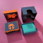 Premium Boba Fett Star Wars Unlimited Compatible Deck Box, TCG Deck Box for Sleeved Cards & Token Storage