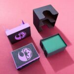 Premium Star Wars Unlimited Compatible Deck Box, TCG Deck Box for Sleeved Cards & Token Storage
