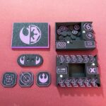 Premium Star Wars Unlimited Compatible Deck Box, TCG Deck Box for Sleeved Cards & Token Storage