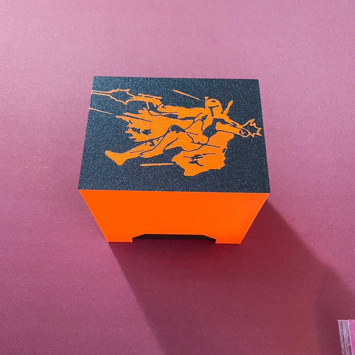 Premium Boba Fett Star Wars Unlimited Compatible Deck Box, TCG Deck Box for Sleeved Cards & Token Storage - Image 2
