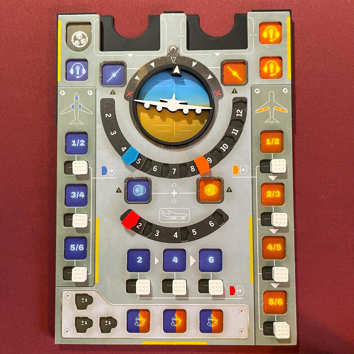 Sky Team & Turbulence Expansion Insert with Optional Token Upgrade Kit - 3D Printed Organizer - Image 5