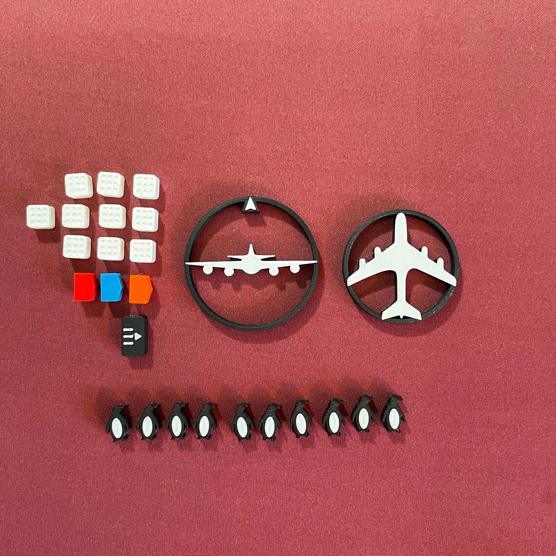 Sky Team & Turbulence Expansion Insert with Optional Token Upgrade Kit - 3D Printed Organizer - Image 7