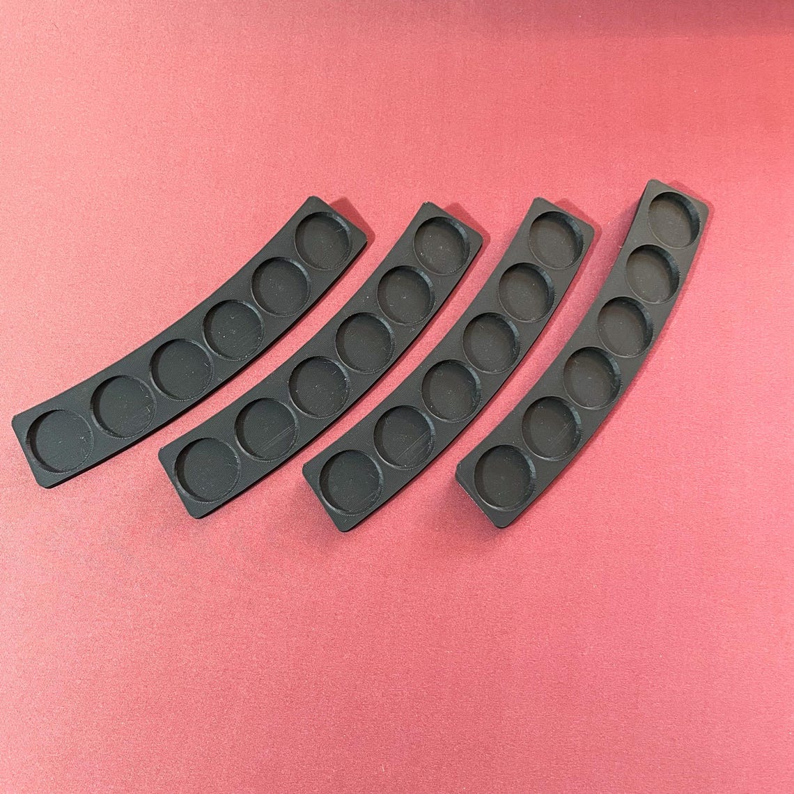 Crokinole Button Tray, 4-Player Setup, Set of Four, Standard Size - Image 4