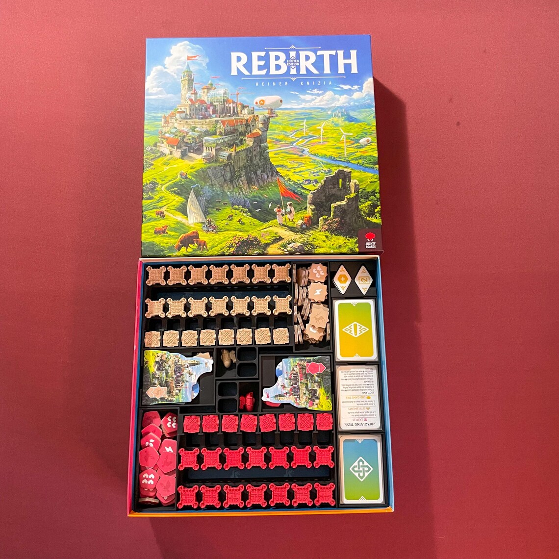 rebirth limited edition insert