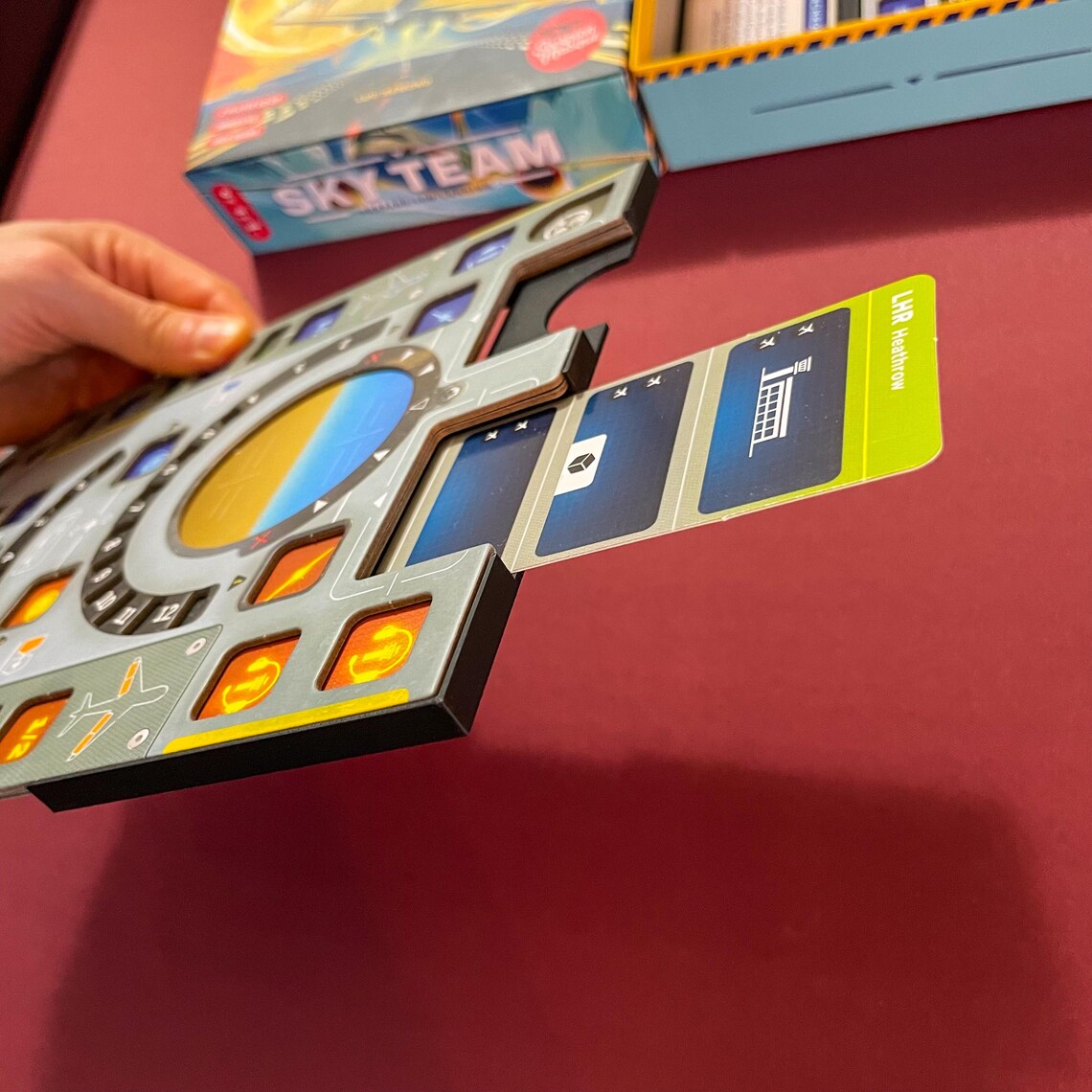 Sky Team & Turbulence Expansion Insert with Optional Token Upgrade Kit - 3D Printed Organizer - Image 6