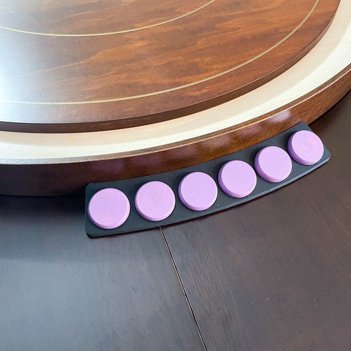 Crokinole Button Tray, 4-Player Setup, Set of Four, Standard Size