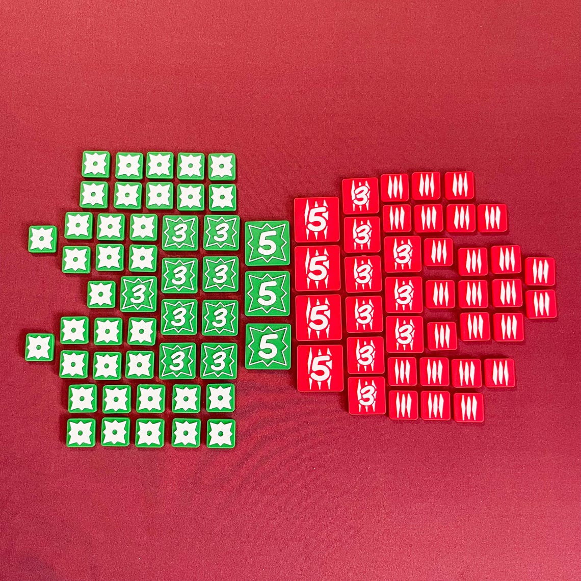 Marvel Crisis Protocol Compatible Damage & Power Token Upgrade - 85 Piece Set!