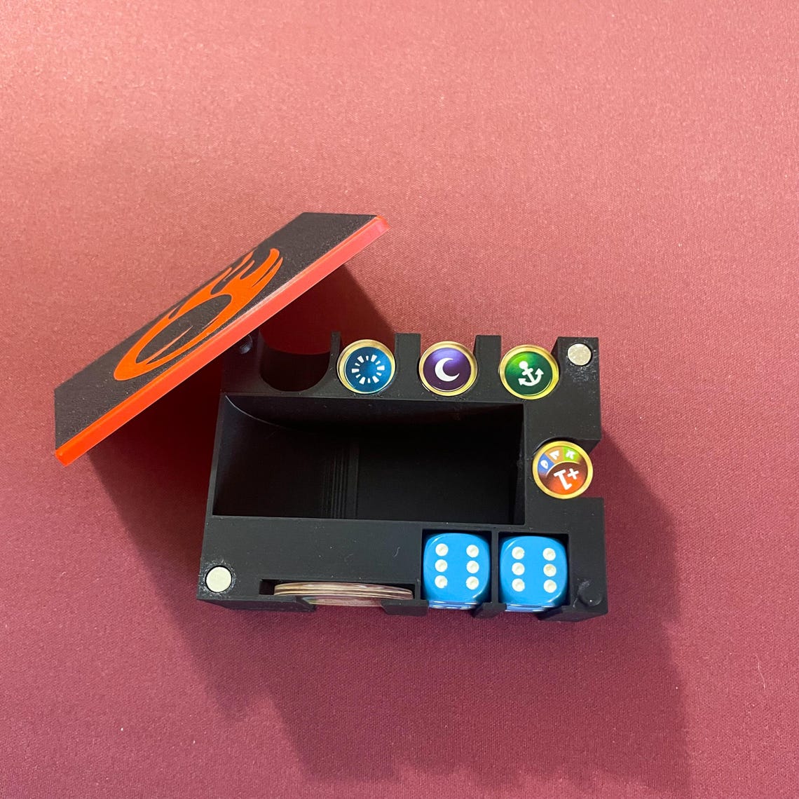 Altered TCG Token Tray for Gamegenic Token Set & Deck Box, 3D Printed and Customizable! - Image 2
