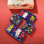 Wyrmspan + Dragon Academy Expansion Insert, 3D Printed Organizer, Holds Sleeved Cards