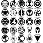 Exhausted Tokens for Marvel Champions LCG 10 Pack, Single-Sided