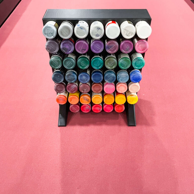 modular hobby paint organizer