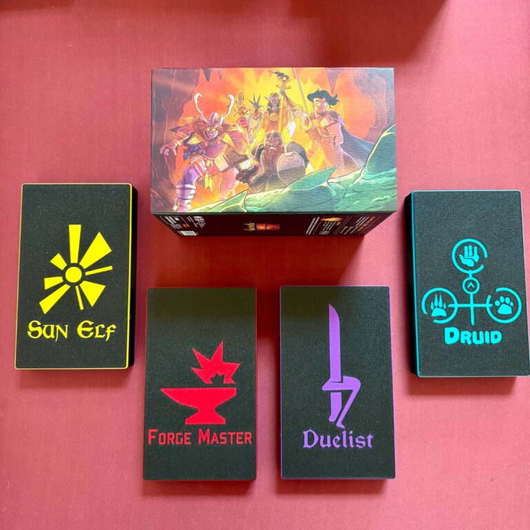 dice throne vanguard character organizer set