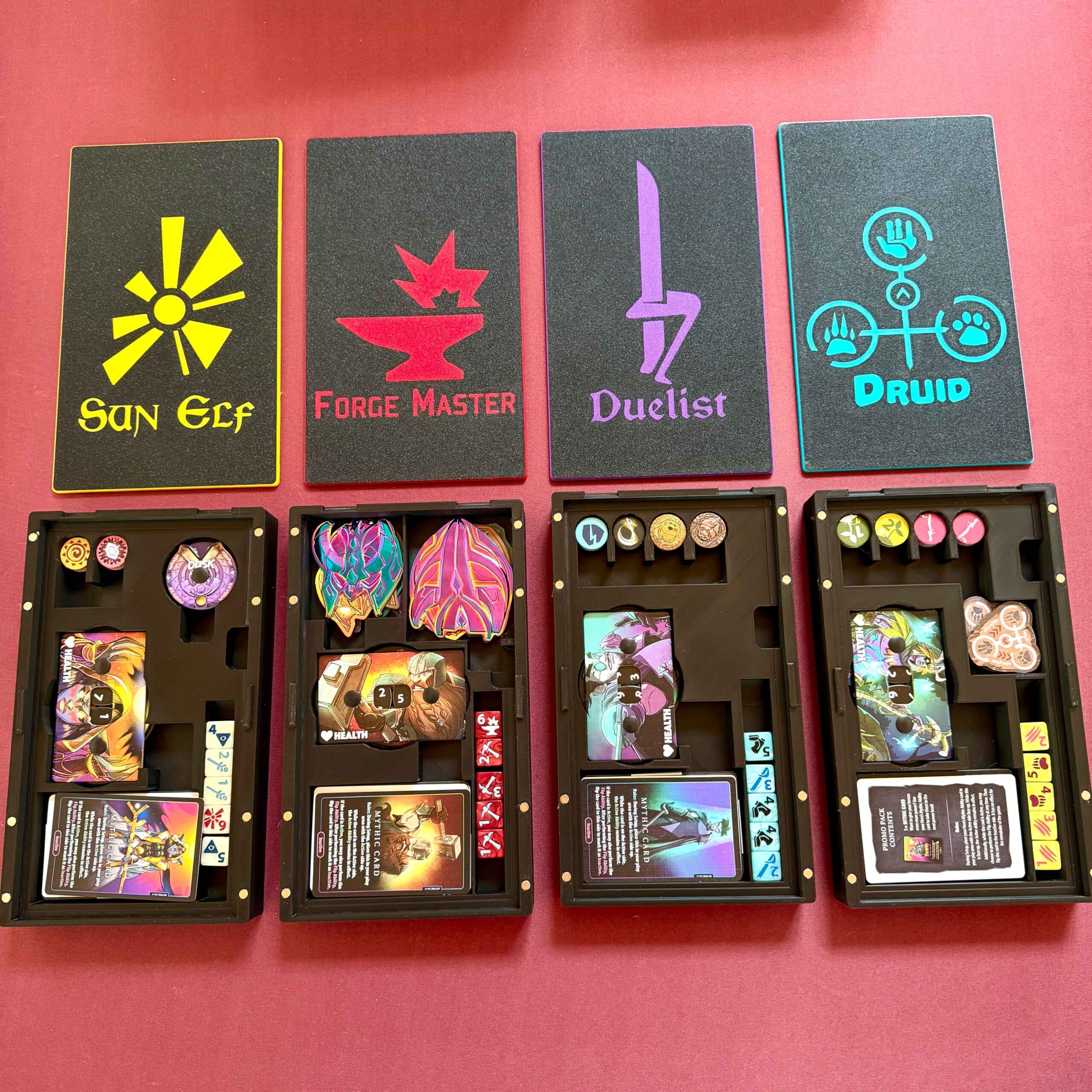 dice throne vanguard character tray set
