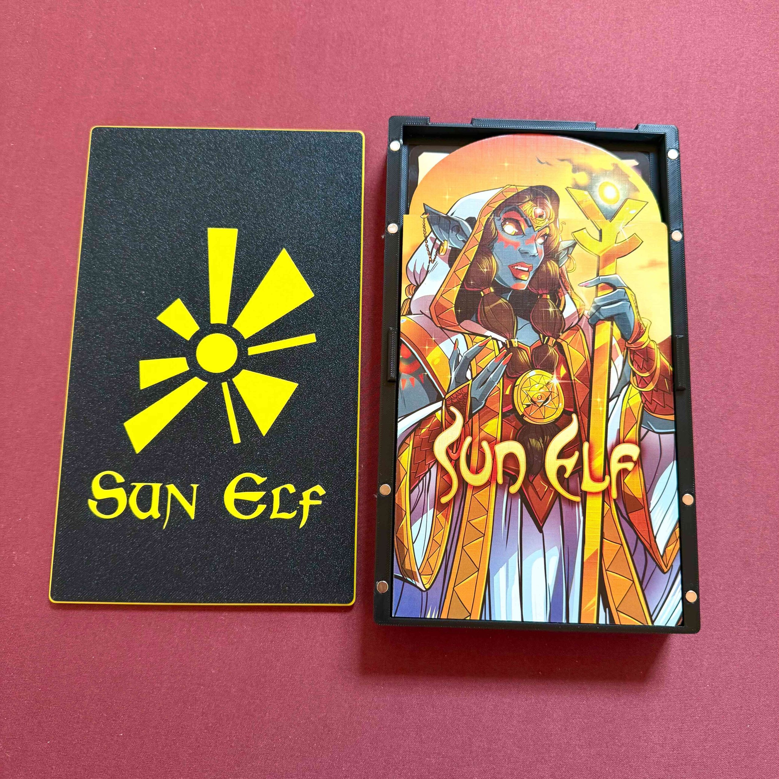 dice throne sun elf character tray