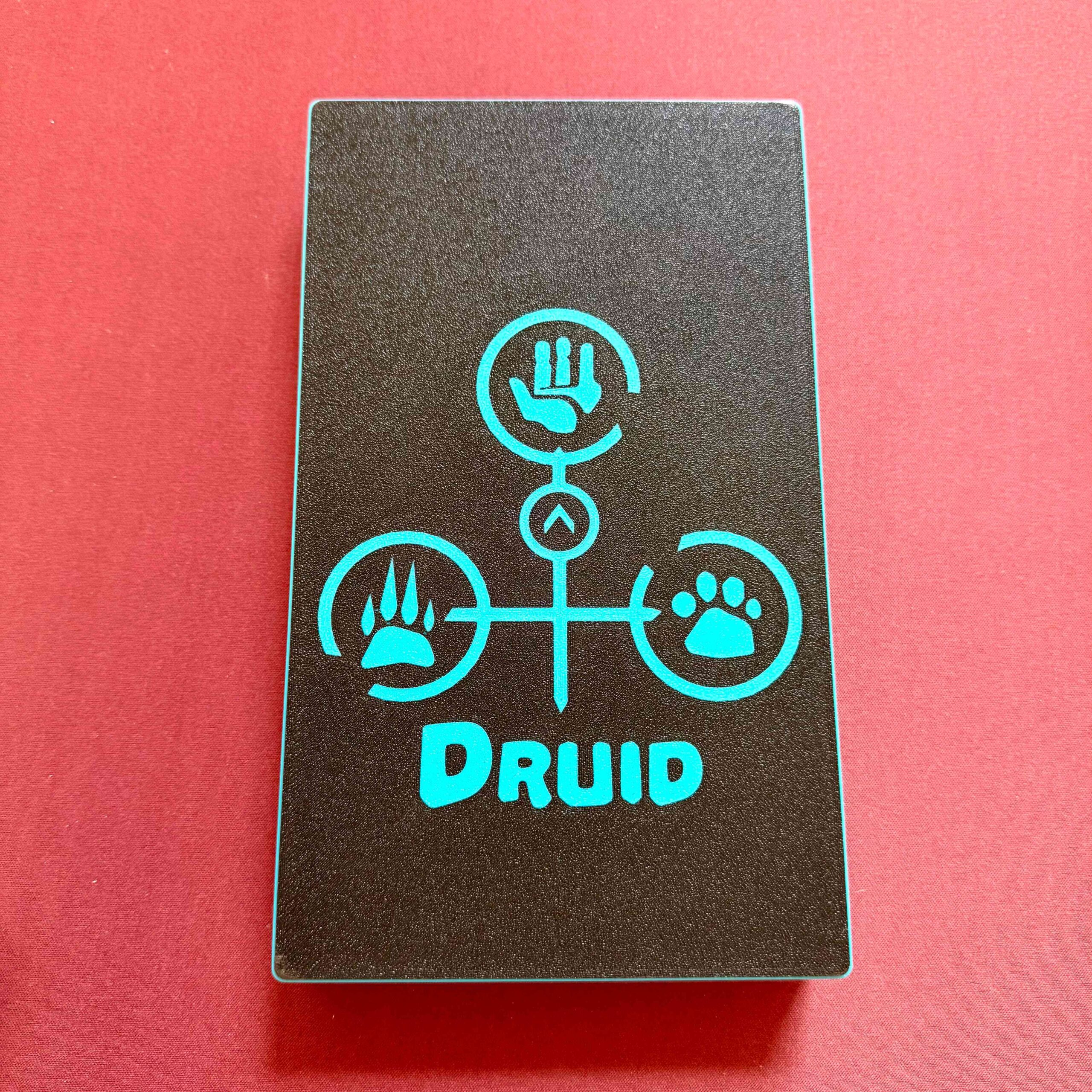 druid dice throne character organizer