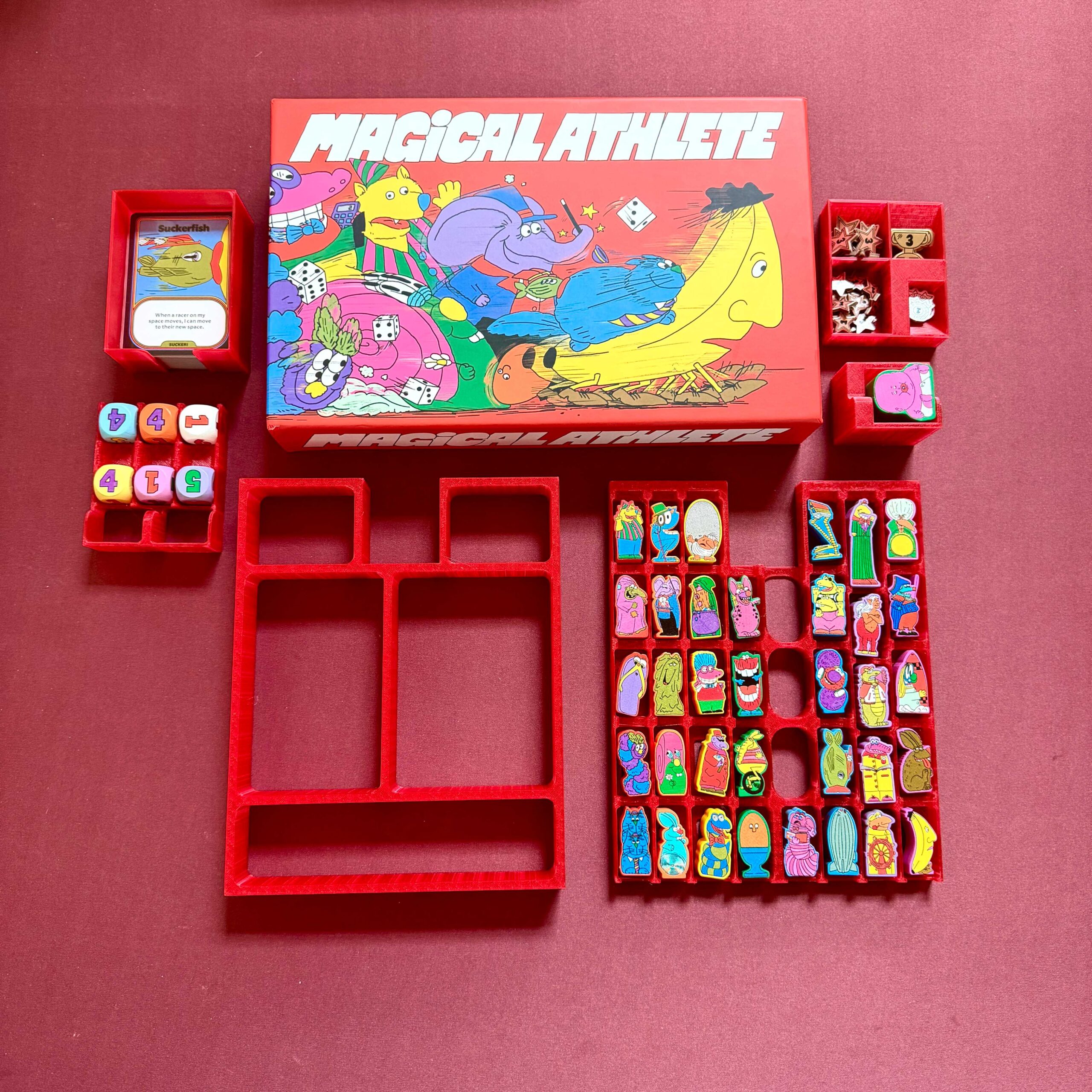 magical athlete insert components
